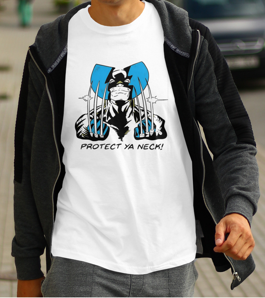 Wolverine Protect Ya Neck Iconic Marvel Comic T-Shirt