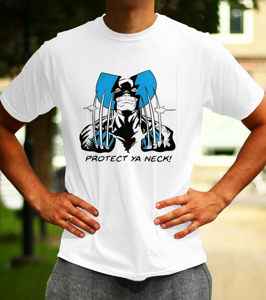 Wolverine Protect Ya Neck Iconic Marvel Comic T-Shirt