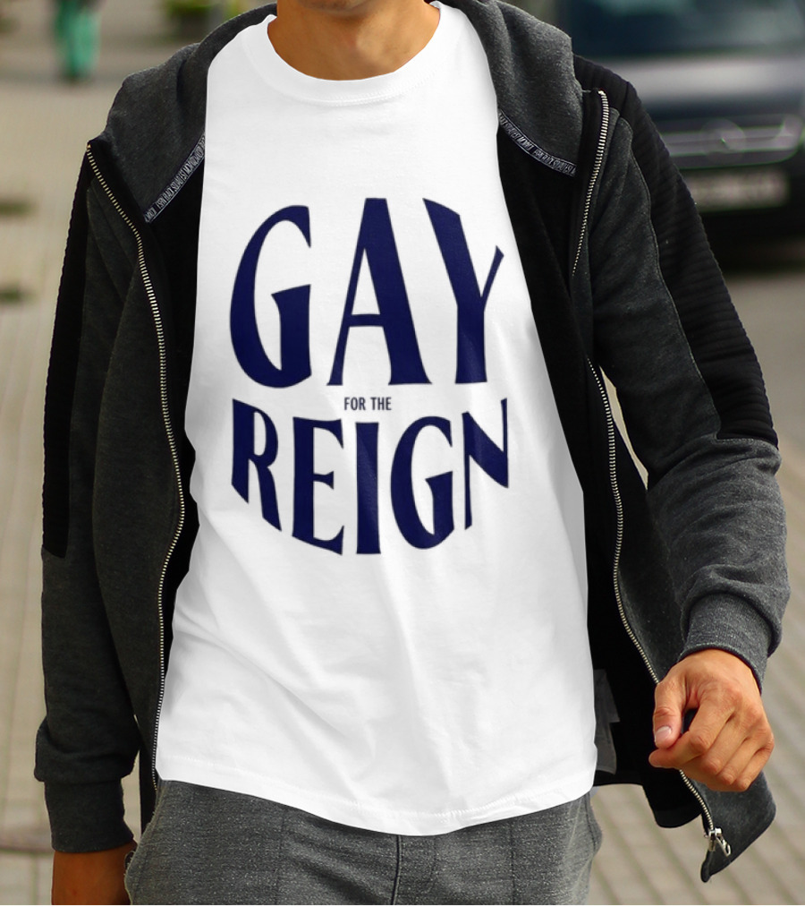 Reign FC Wildfang Pride Gay For The Reign T-Shirt