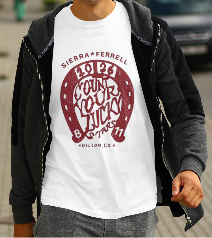Sierra Ferrell 2026 Count Your Luck Dillon CO 8 11 T-Shirt