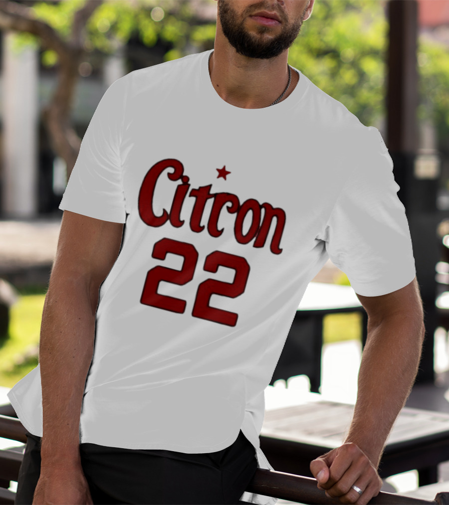 Sonia Citron 22 Washington Mystics Women's Basketball NCAA T-Shirt