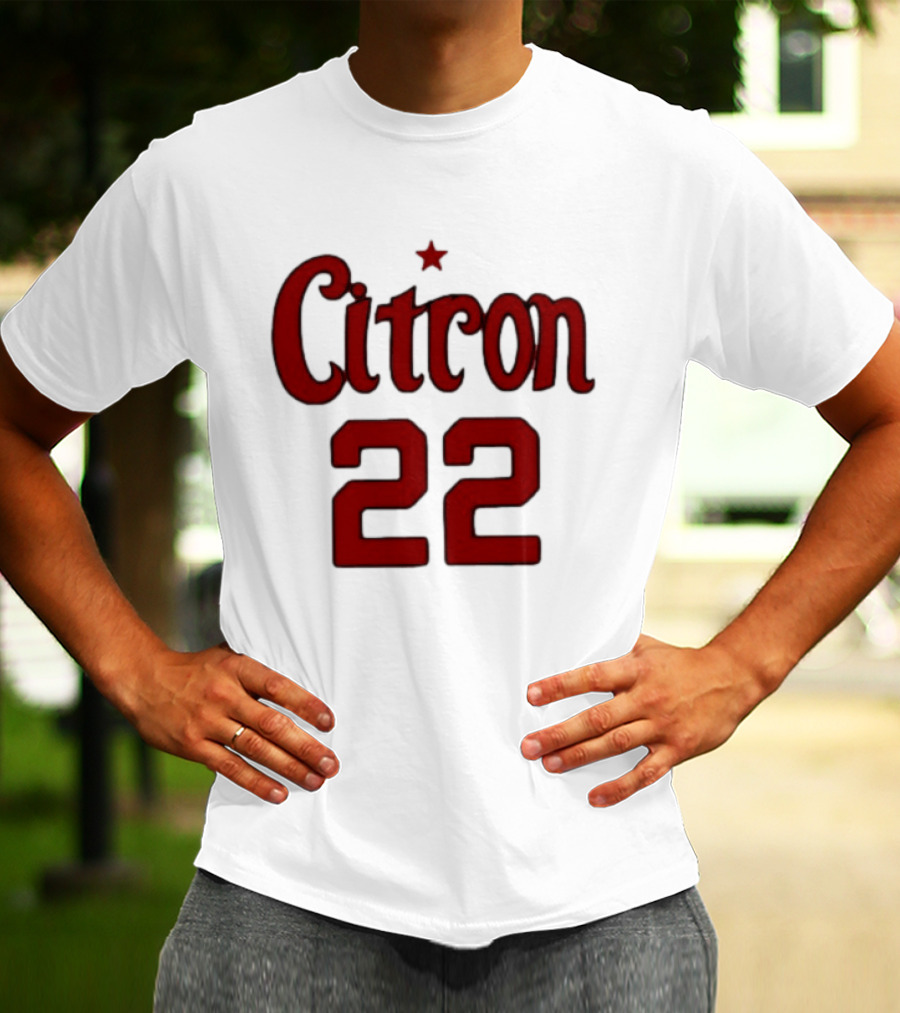 Sonia Citron 22 Washington Mystics Women's Basketball NCAA T-Shirt