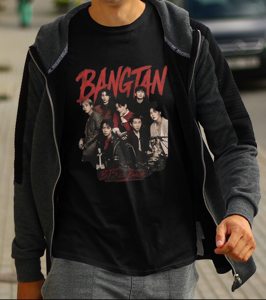 Bangtan BTS Is Back World Tour Kpop Lover T-Shirt