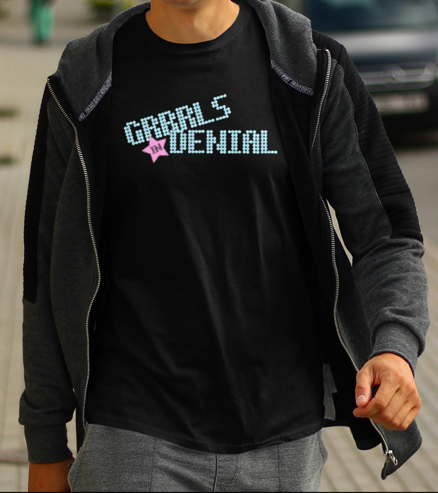 Grrrls Denial Grrrl Gang Mille Denials Star T-Shirt