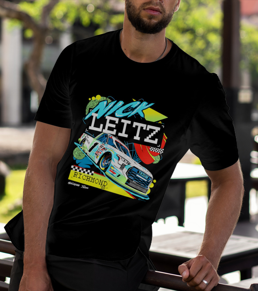Nick Leitz Richmond NC Tricon Truck Series 2026 Racing T-Shirt
