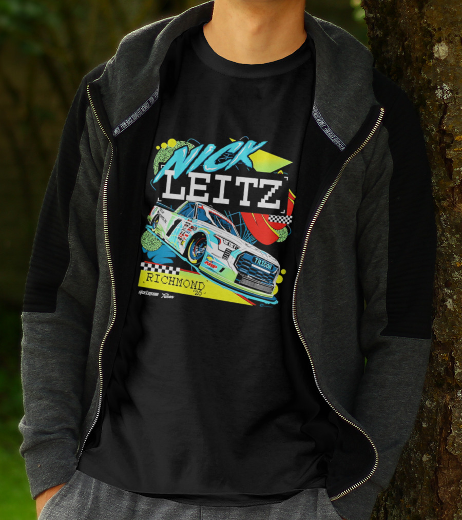 Nick Leitz Richmond NC Tricon Truck Series 2026 Racing T-Shirt
