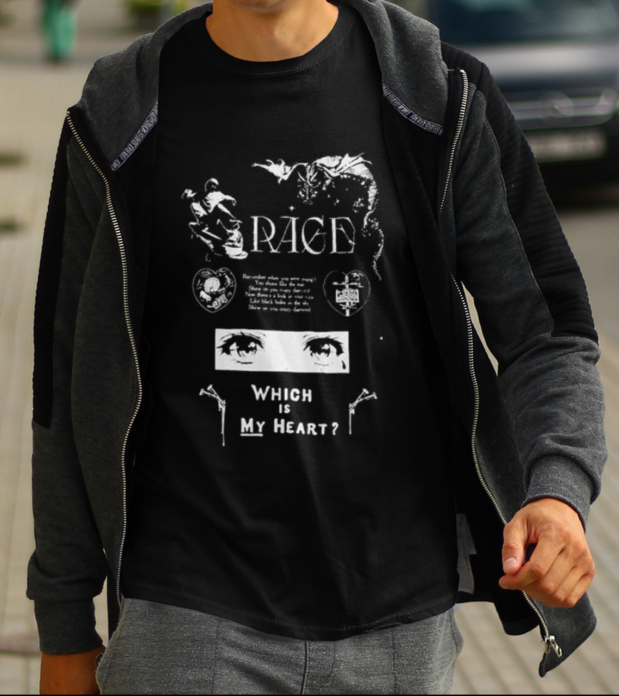 Rage Which Is My Heart Grunge Is Dead But I'm Not Dead Yet T-Shirt