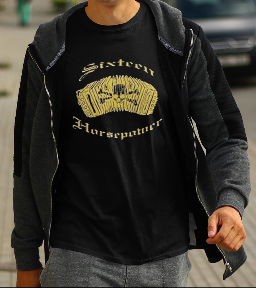 Sixteen Horsepower Yellow Accordion T-Shirt