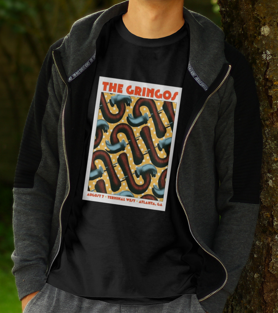 The Gringos August 7 2026 Terminal West Atlanta GA T-Shirt