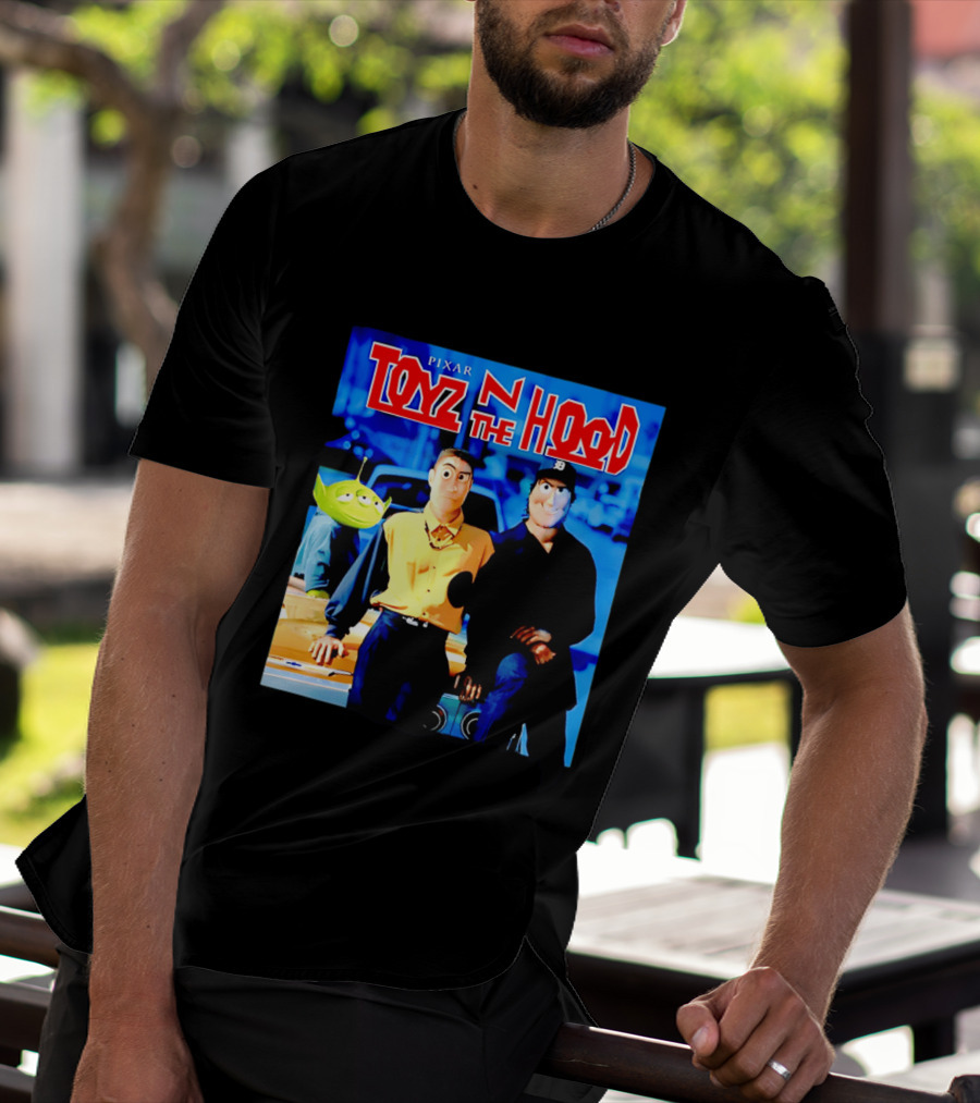 Pixar Toyz N The Hood Parody Toy Story Characters T-Shirt