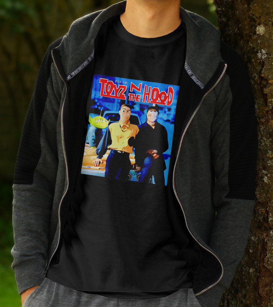 Pixar Toyz N The Hood Parody Toy Story Characters T-Shirt