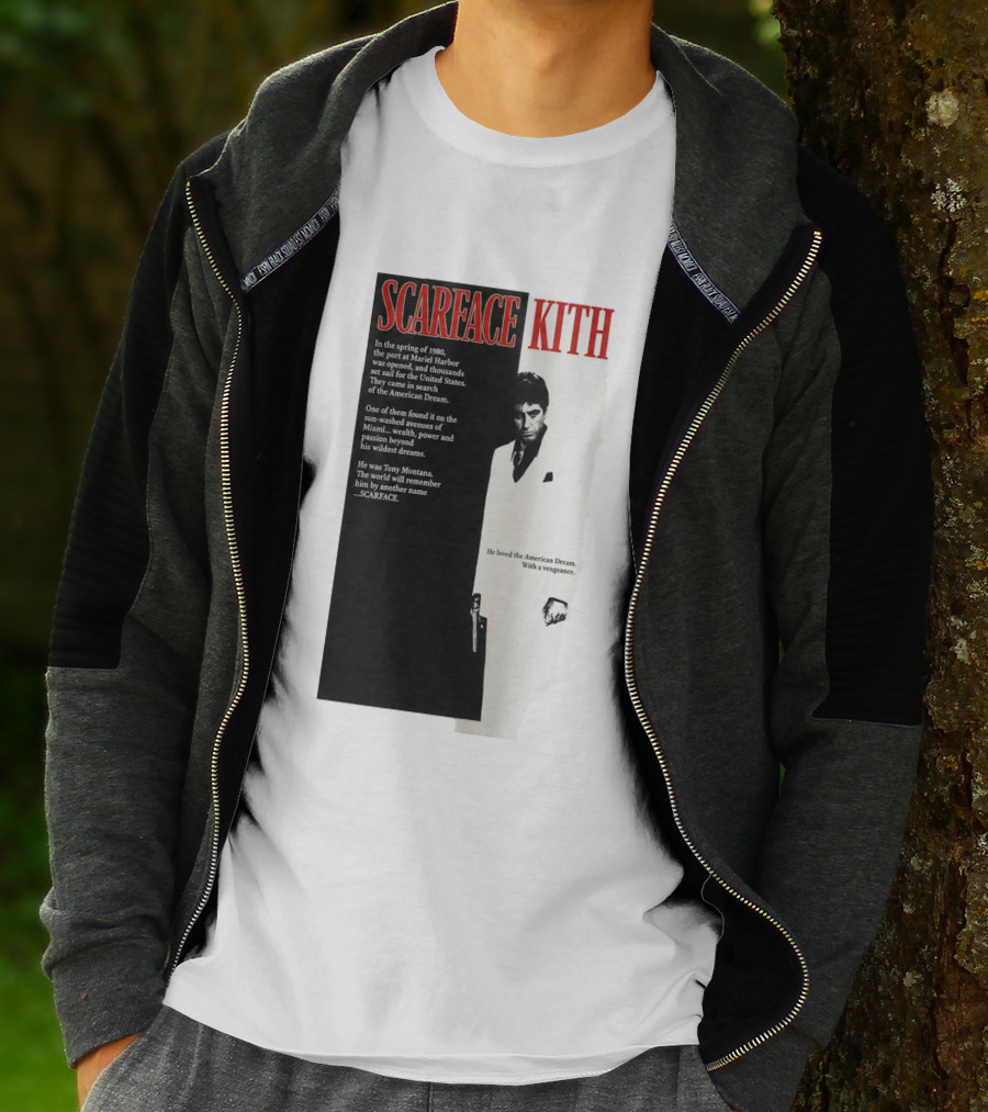 Scarface Kith Tony Montana American Dream 1980 T-Shirt