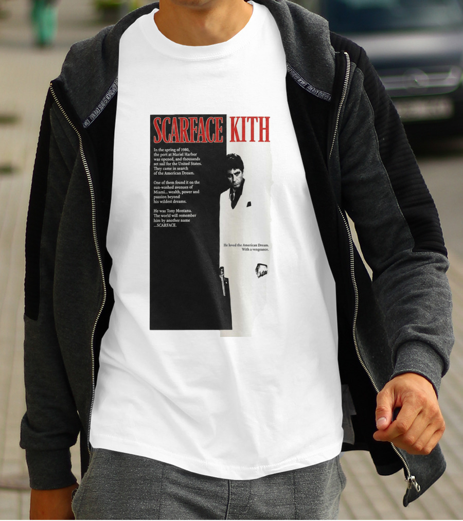 Scarface Kith Tony Montana American Dream 1980 T-Shirt