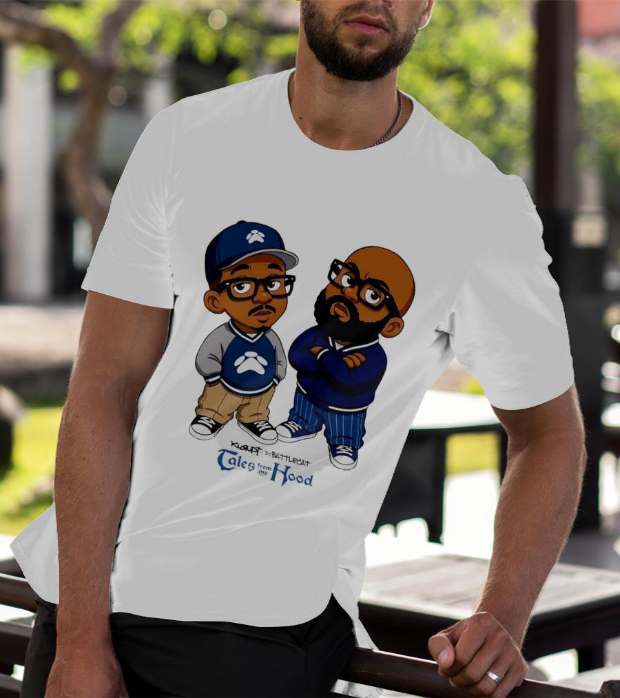 Kurupt DJ Battlecat Tales From My Hood Characters T-Shirt