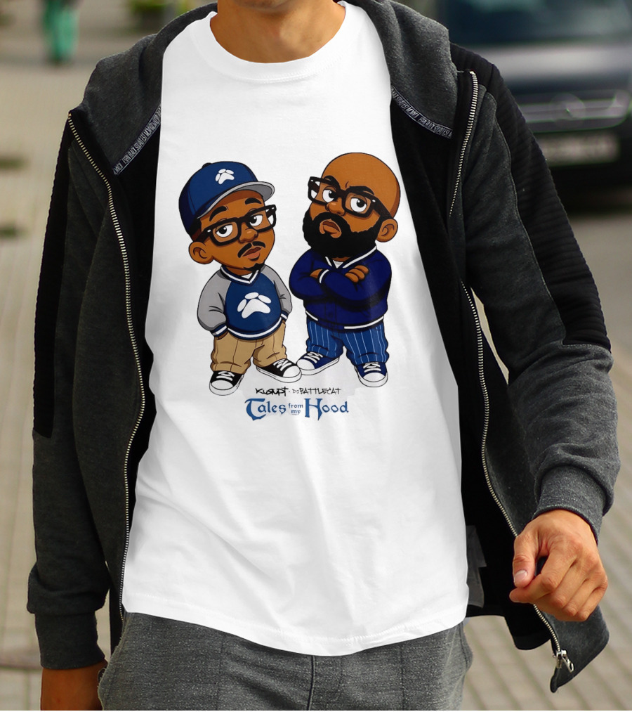 Kurupt DJ Battlecat Tales From My Hood Characters T-Shirt