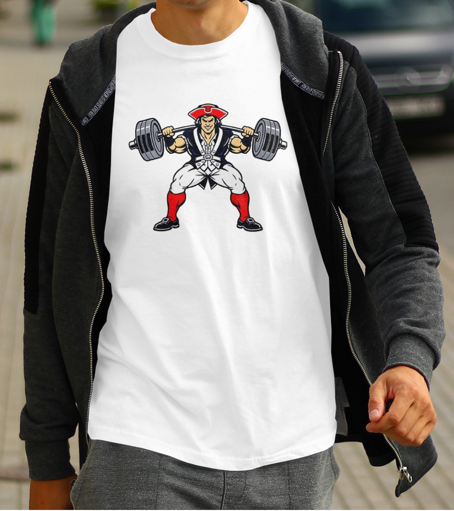 New England Patriots Weightlifting T-Shirt
