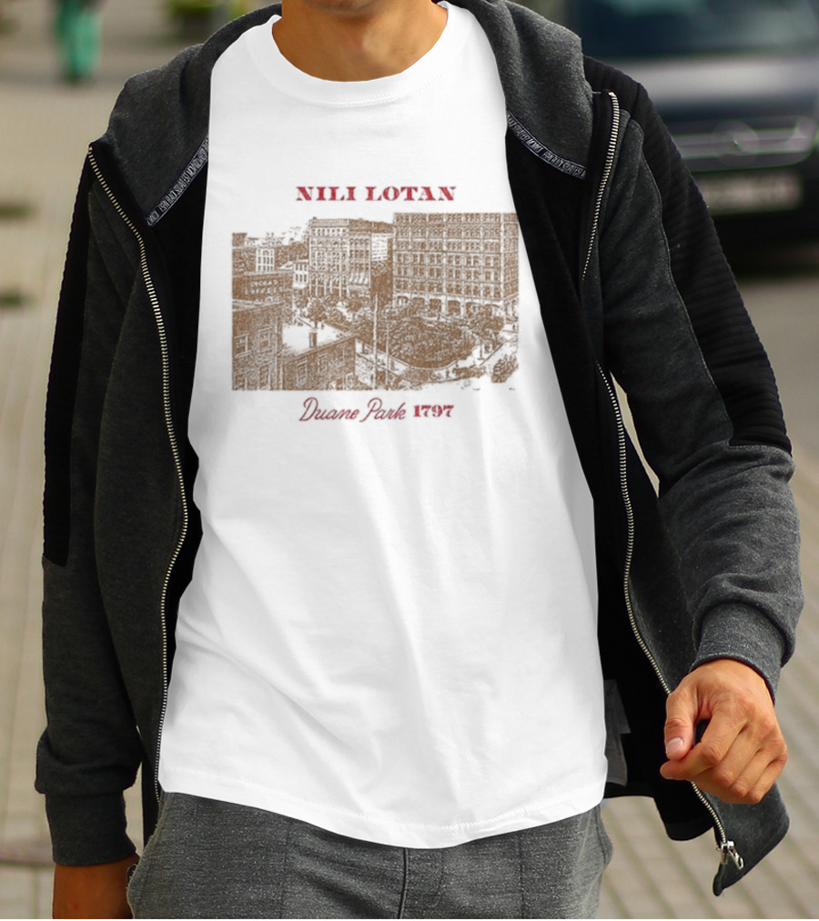 Nili Lotan Duane Park 1797 Architecture Scene T-Shirt