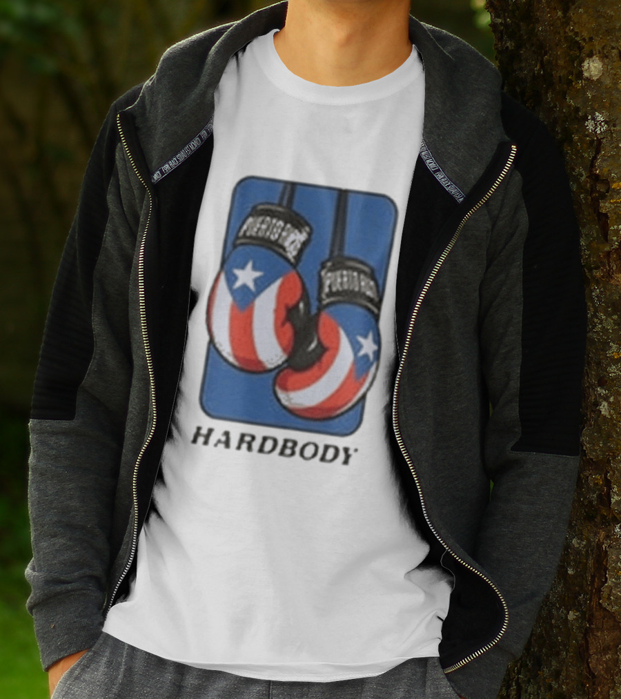 Passportal Hardbody Puerto Rican Boxing Gloves T-Shirt