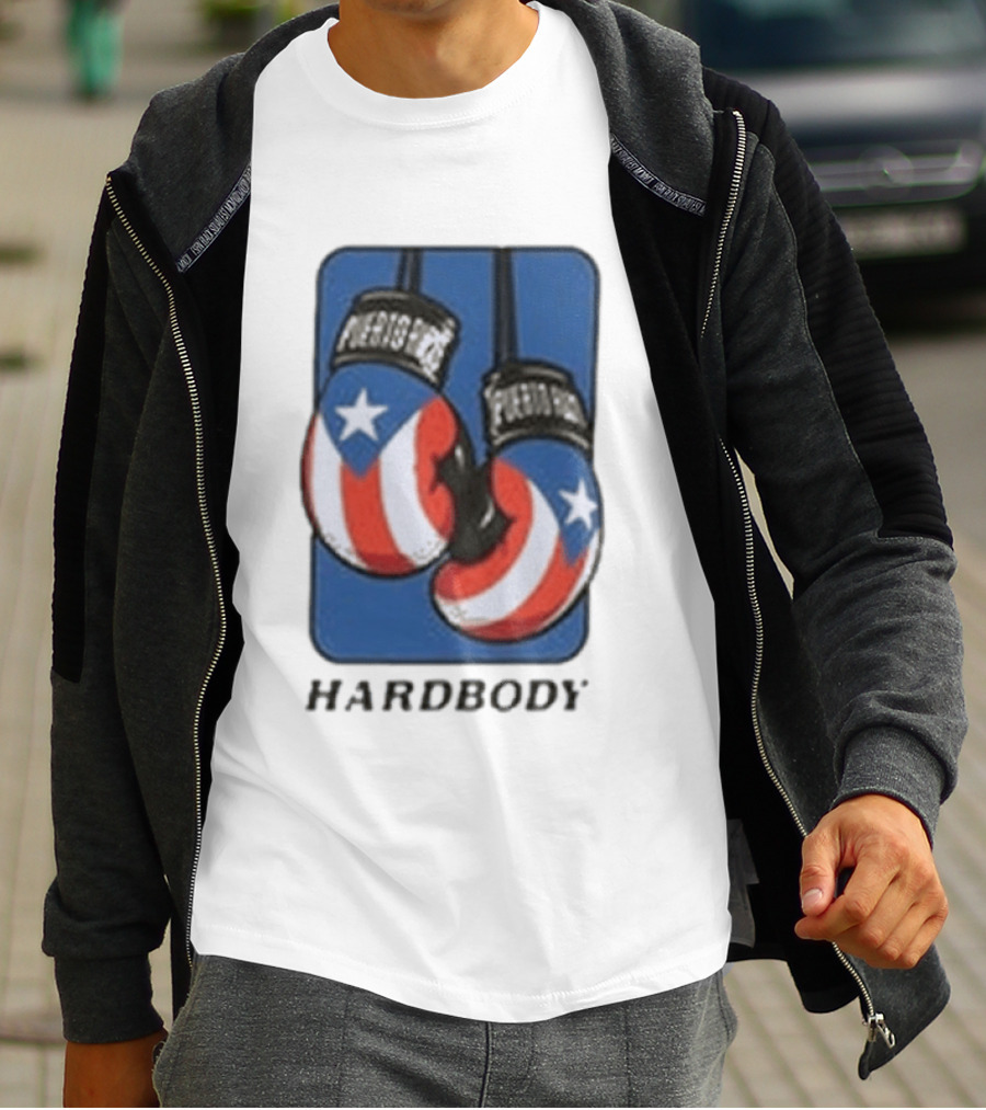 Passportal Hardbody Puerto Rican Boxing Gloves T-Shirt