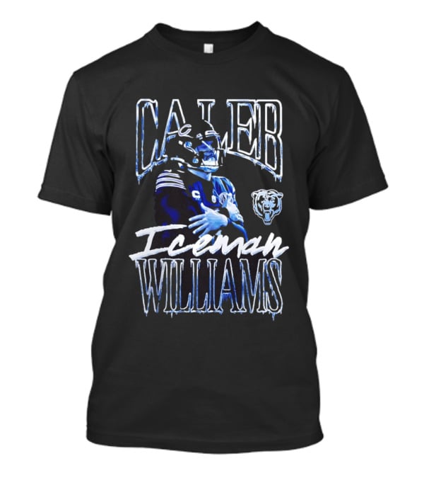 Caleb Williams Iceman Chicago Bears T-Shirt