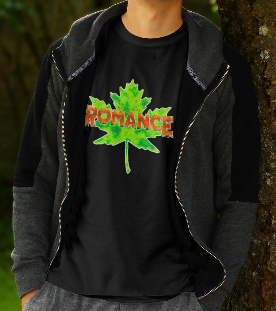 My Chemical Romance Maple Leaf Bright T-Shirt