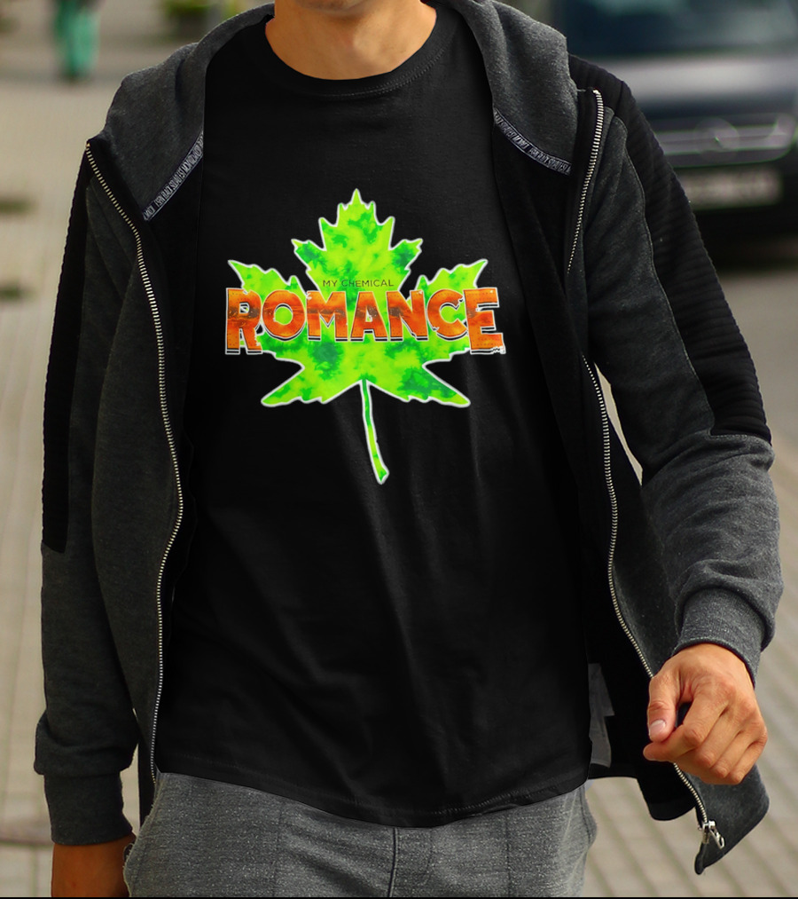 My Chemical Romance Maple Leaf Bright T-Shirt