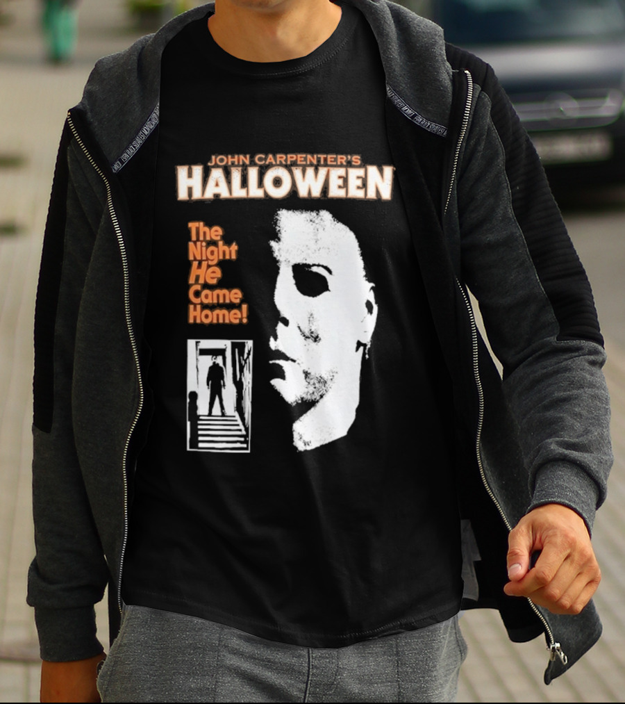 John Carpenter's Halloween The Night He Came Home T-Shirt
