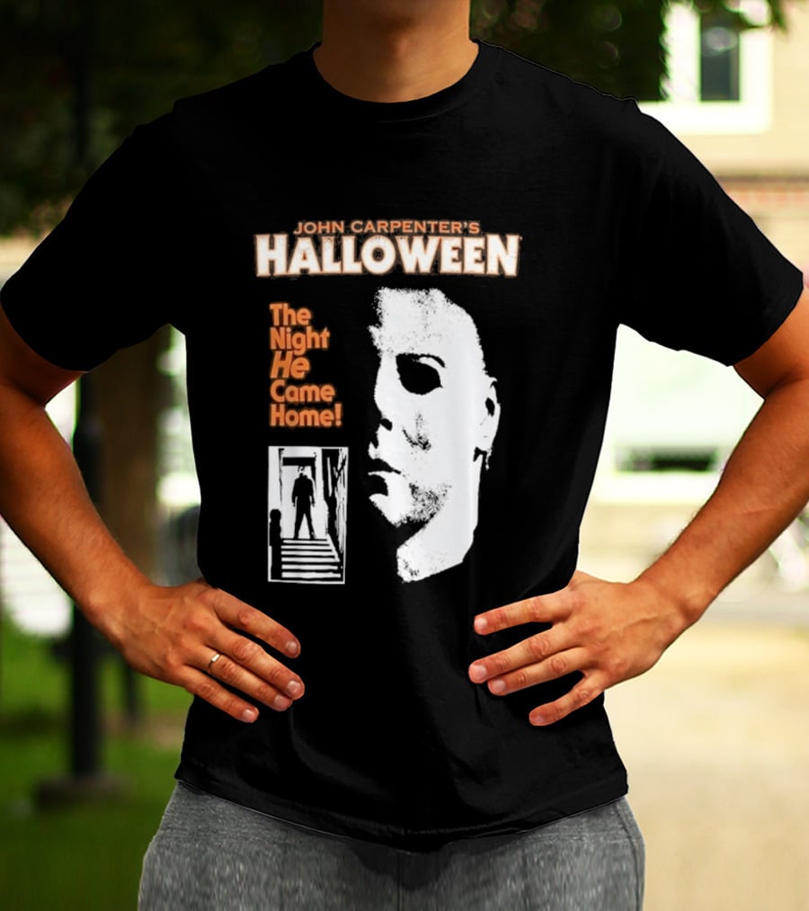 John Carpenter's Halloween The Night He Came Home T-Shirt