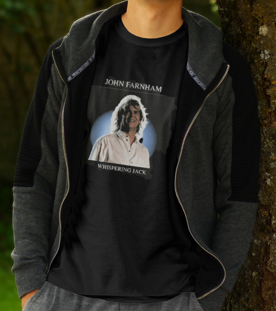 John Farnham Whispering Jack Photo Vintage Album Cover T-Shirt