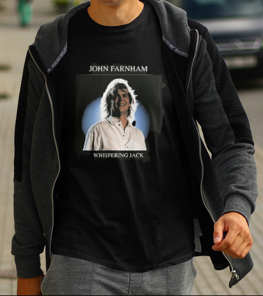 John Farnham Whispering Jack Photo Vintage Album Cover T-Shirt