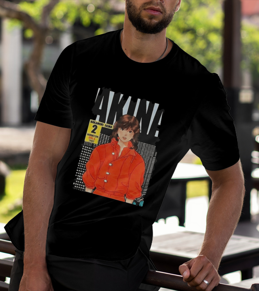 Nakamori Akina Variation Girl 2 1982 Anime Manga T-Shirt