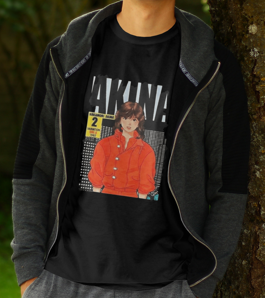 Nakamori Akina Variation Girl 2 1982 Anime Manga T-Shirt