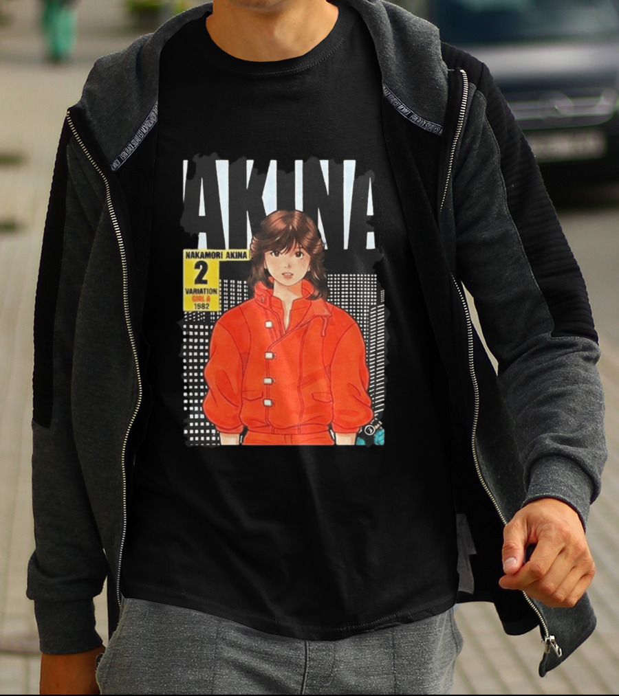 Nakamori Akina Variation Girl 2 1982 Anime Manga T-Shirt