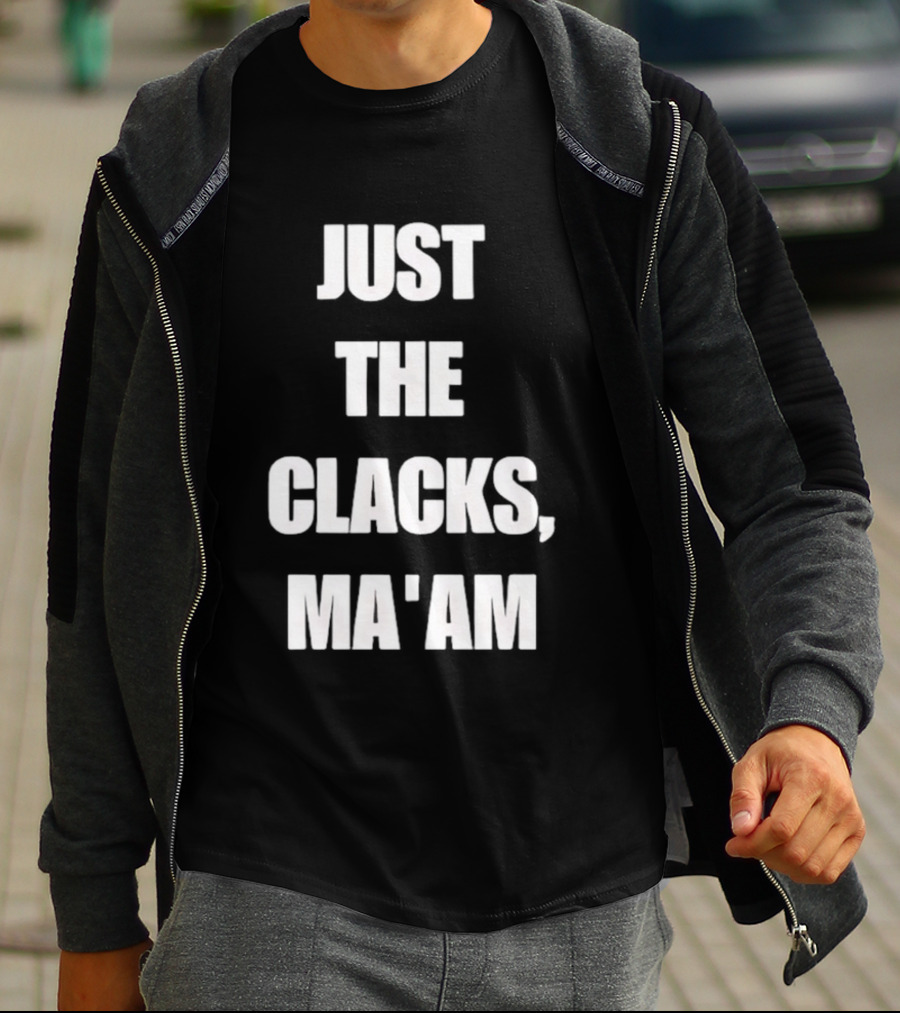 Just The Clacks Ma'am Terry Pratchett Discworld T-Shirt