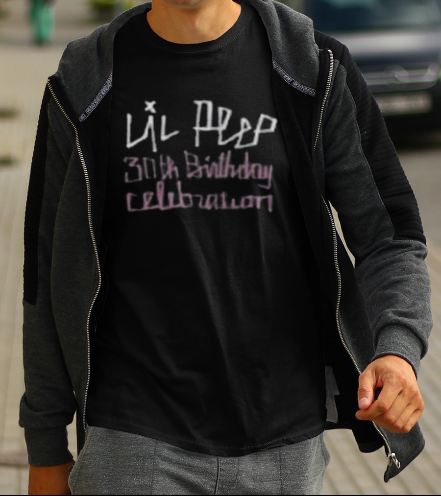 Lil Peep 30th Birthday Celebration 2026 Tour Schedule T-Shirt