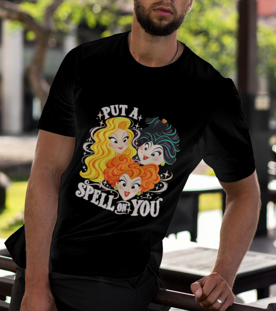 Hocus Pocus I Put A Spell On You Halloween Trio T-Shirt