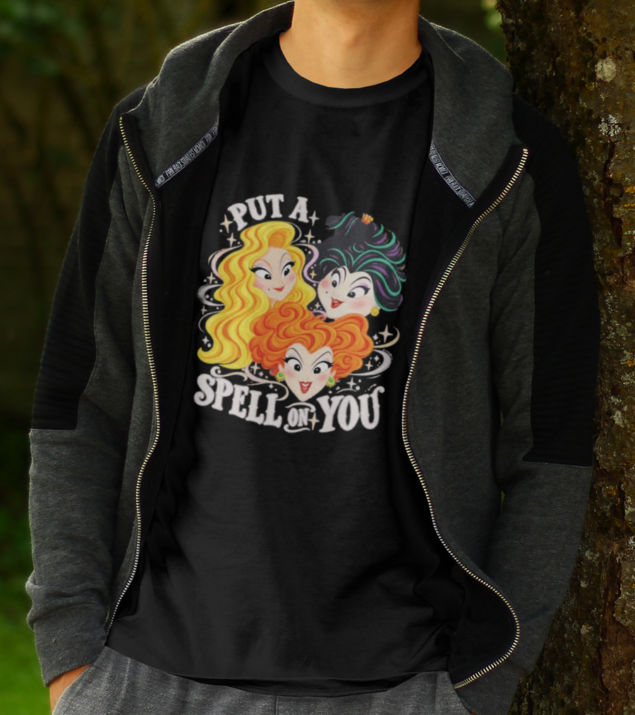 Hocus Pocus I Put A Spell On You Halloween Trio T-Shirt