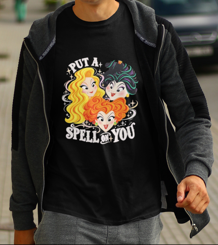 Hocus Pocus I Put A Spell On You Halloween Trio T-Shirt