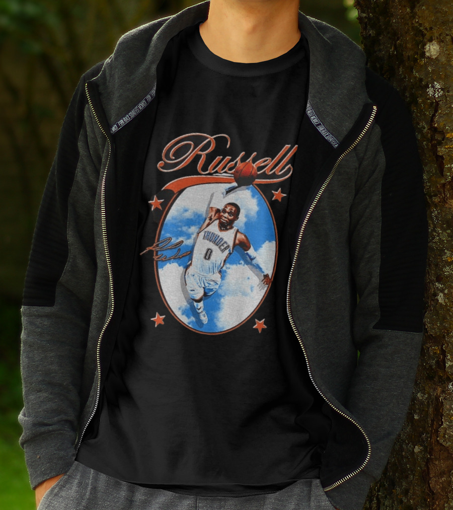 Russell Westbrook Thunder Basketball Legend T-Shirt