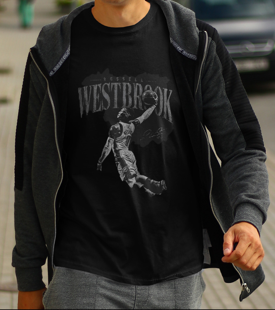 Russell Westbrook Signature Dunk Oklahoma City Thunder T-Shirt