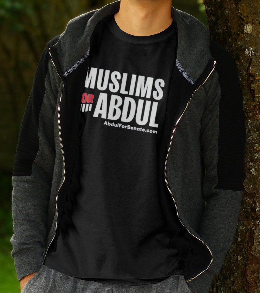 Muslims For Abdul AbdulForSenate.com T-Shirt