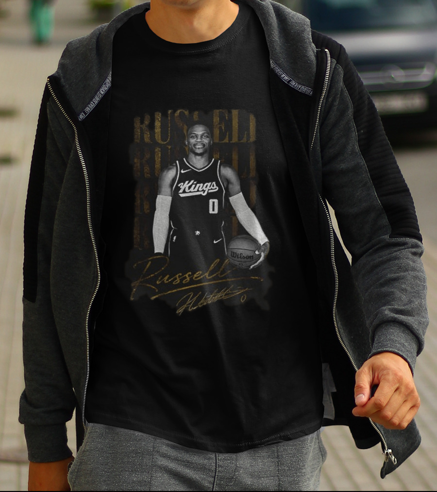 Russell Westbrook Kings Basketball Legend T-Shirt