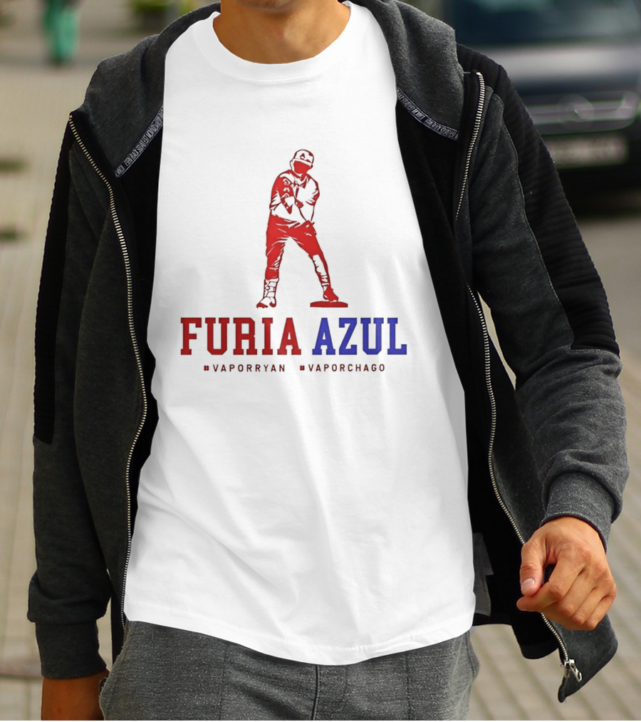 Acereros De Monclova La Furia Azul 2026 Hashtag Baseball Player T-Shirt