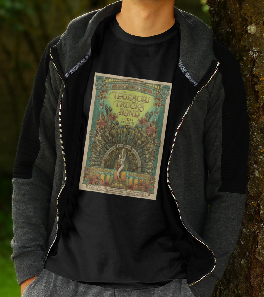 Tedeschi Trucks Band Lukas Nelson August 17 2026 The Greek Theatre Berkeley California T-Shirt