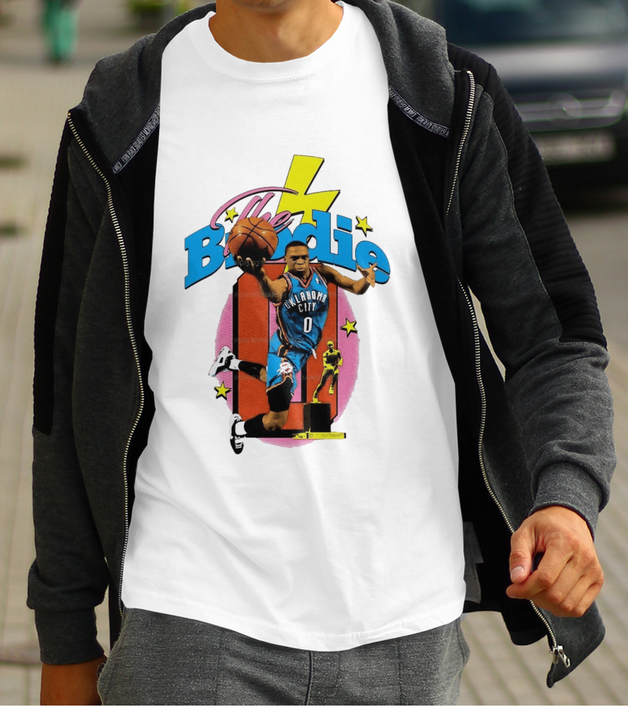 Russell Westbrook The Brodie Oklahoma City Thunder NBA Basketball T-Shirt