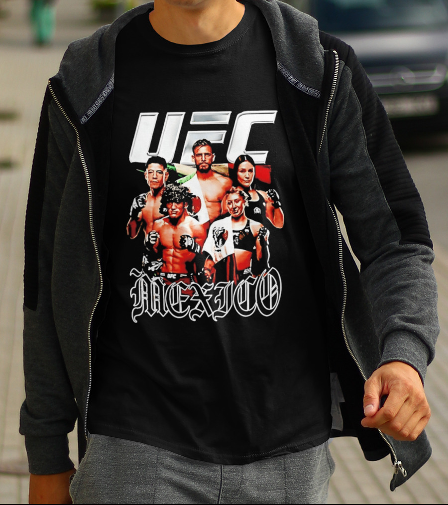UFC Mexico Noche Fighters Collection Quasar T-Shirt