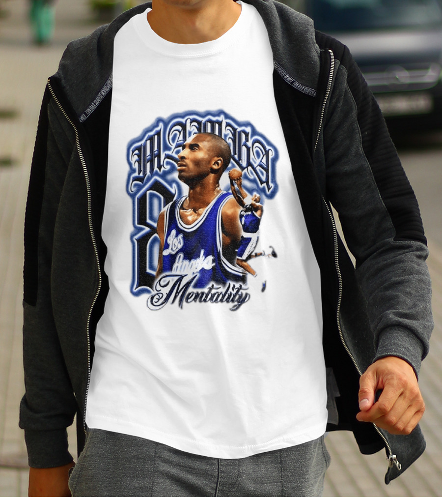 Kobe Bryant Mamba Mentality Los Angeles 8 Basketball T-Shirt