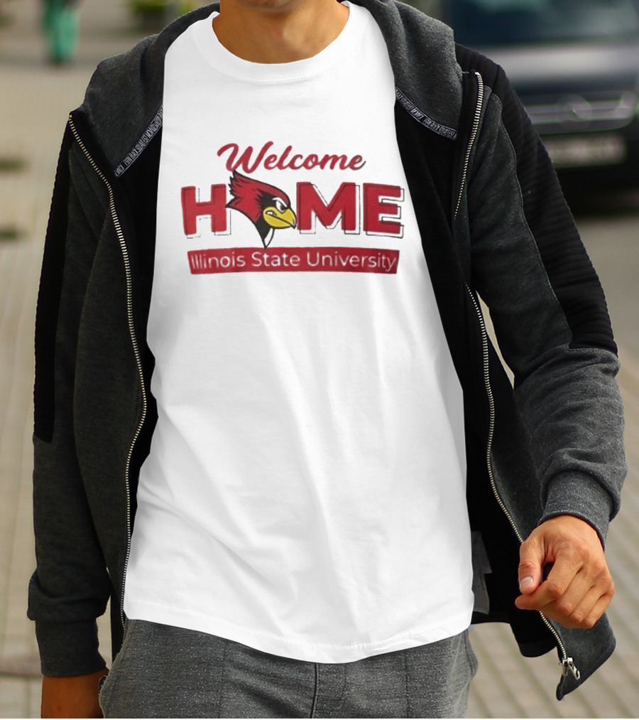 Welcome Home Illinois State University Redbird T-Shirt