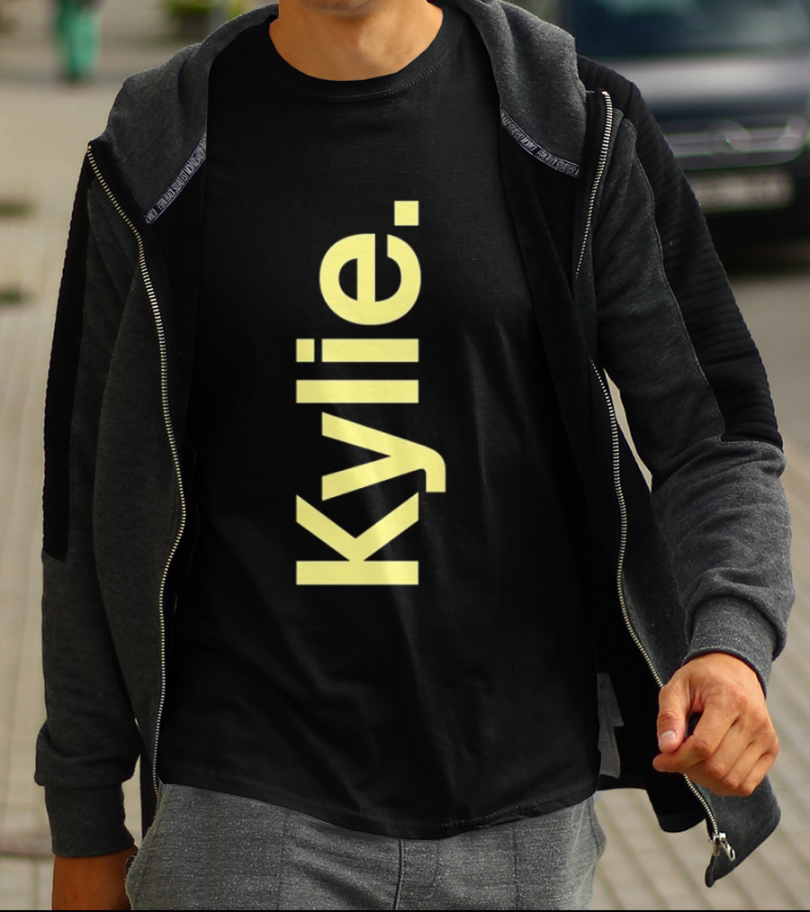 Kylie Minogue Vertical Yellow Kylie T-Shirt