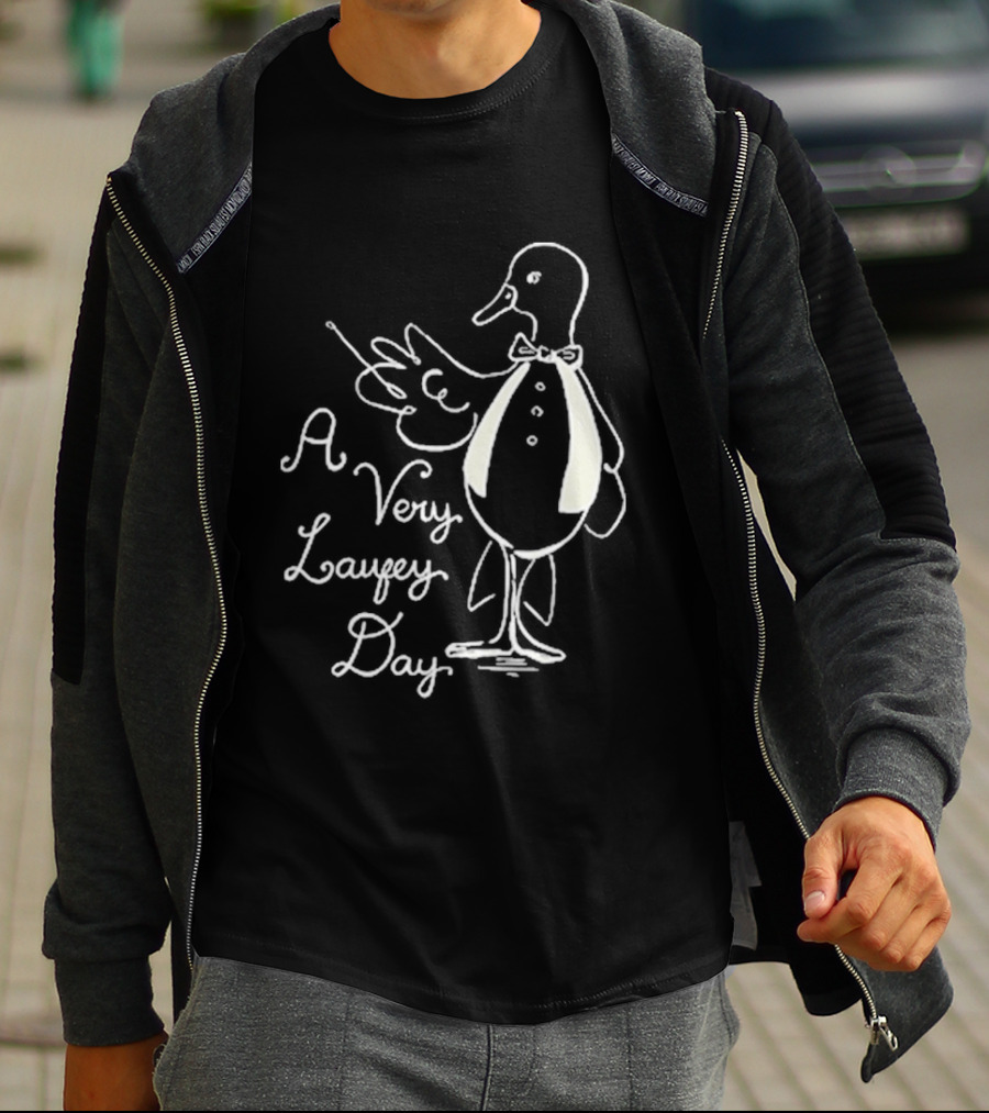 A Very Laufey Day Duck Drawing AVLD26 T-Shirt